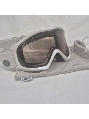 Giro Siren White Nordic Rose Silver Large Ski/Snowboard Goggles Medium